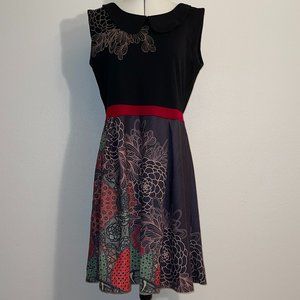 MODCLOTH'S DREAMY EFFLORESCENCE DRESS L